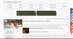 Desktop Screenshot of inpadovatoday.com